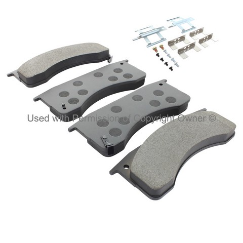 Quality-Built 1002-1032M Disc Brake Pad Set For BLUE BIRD,CHEVROLET,FORD,FREIGHTLINER,GMC,HINO,IC CORPORATION,INTERNATIONAL,ISUZU,WORKHORSE