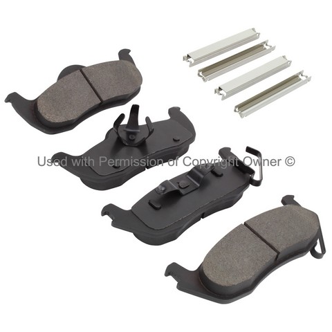 Quality-Built 1002-1087M Disc Brake Pad Set For JEEP