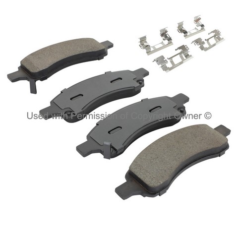 Quality-Built 1002-1169AM Disc Brake Pad Set For BUICK,CHEVROLET,GMC,SATURN