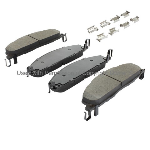 Quality-Built 1002-1400M Disc Brake Pad Set For DODGE,RAM