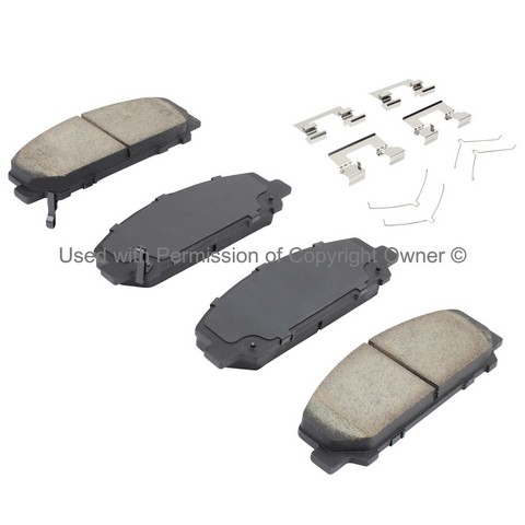 Quality-Built 1002-1509M Disc Brake Pad Set For INFINITI,NISSAN