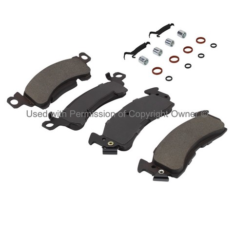 Quality-Built 1003-0052M Disc Brake Pad Set For AM GENERAL,BUICK,CADILLAC,CHECKER,CHEVROLET,GMC,JEEP,OLDSMOBILE,PONTIAC
