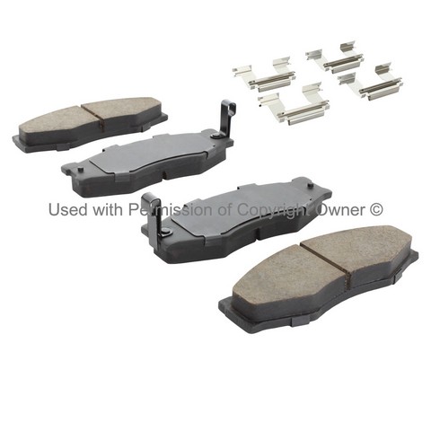 Quality-Built 1003-0266C Disc Brake Pad Set For INFINITI,NISSAN
