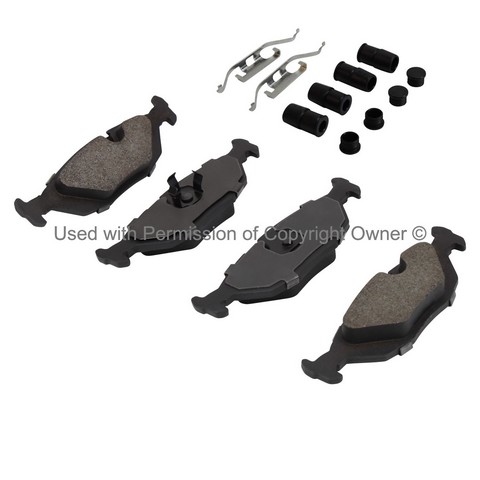 Quality-Built 1003-0279M Disc Brake Pad Set For BMW