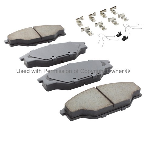 Quality-Built 1003-0303C Disc Brake Pad Set For TOYOTA