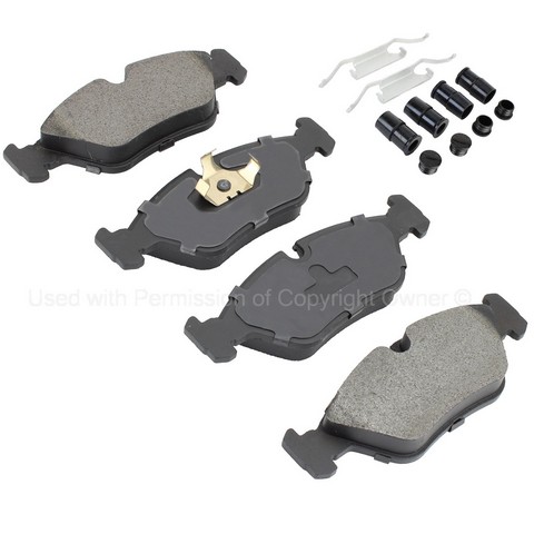 Quality-Built 1003-0395M Disc Brake Pad Set For BMW,FERRARI,MASERATI