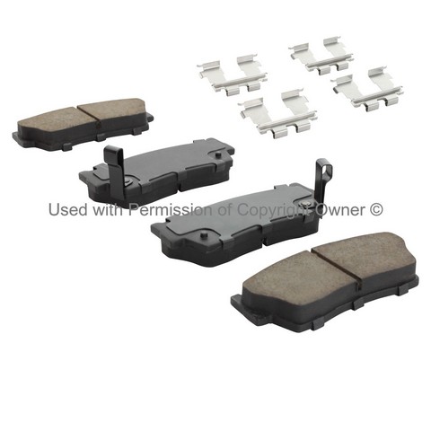 Quality-Built 1003-0418C Disc Brake Pad Set For CHEVROLET,GEO,SUBARU,SUZUKI