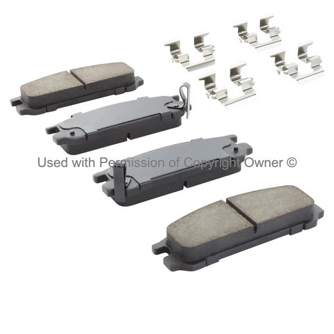 Quality-Built 1003-0471C Disc Brake Pad Set For SUBARU