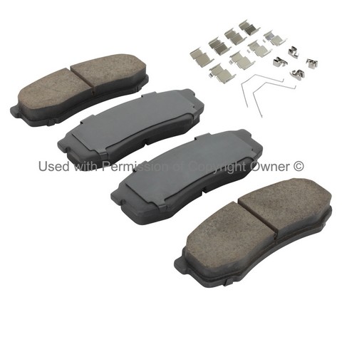 Quality-Built 1003-0606C Disc Brake Pad Set For LEXUS,MITSUBISHI,TOYOTA