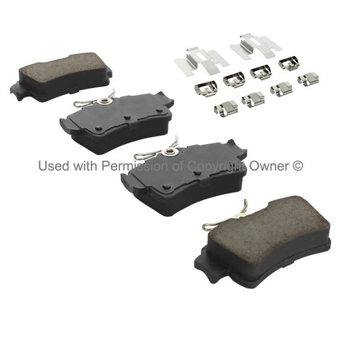 Quality-Built 1003-0627C Disc Brake Pad Set For FORD