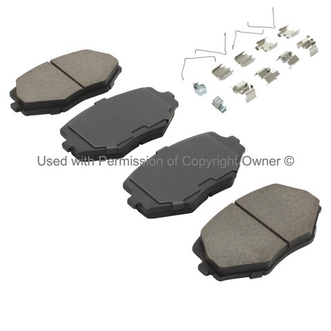 Quality-Built 1003-0635C Disc Brake Pad Set For MAZDA