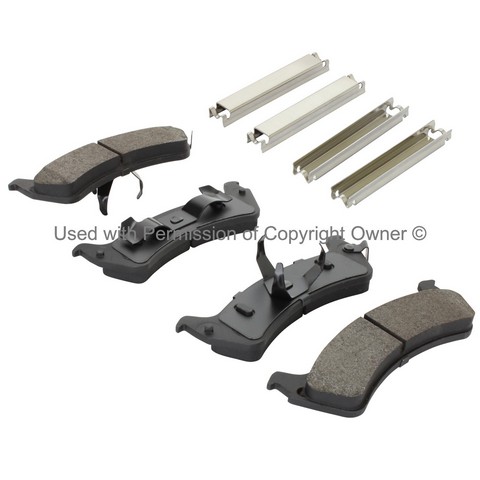 Quality-Built 1003-0667M Disc Brake Pad Set For FORD,MERCURY