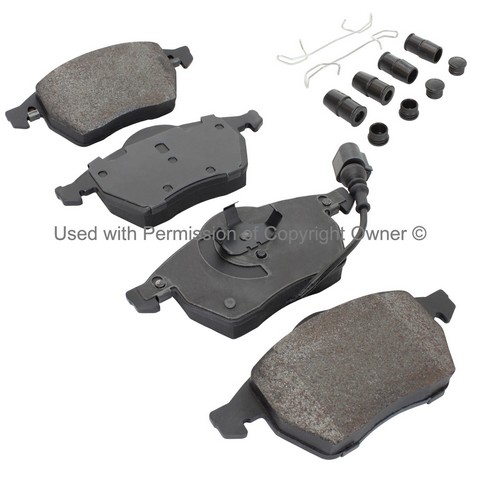 Quality-Built 1003-0687AM Disc Brake Pad Set For AUDI,SEAT,VOLKSWAGEN