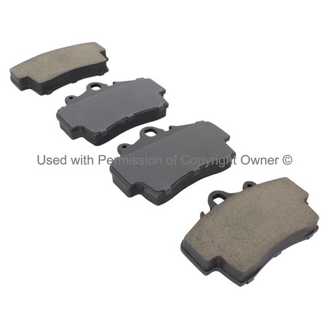 Quality-Built 1003-0737C Disc Brake Pad Set For PORSCHE