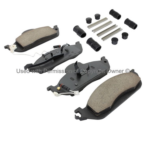 Quality-Built 1003-0760C Disc Brake Pad Set For MERCEDES-BENZ