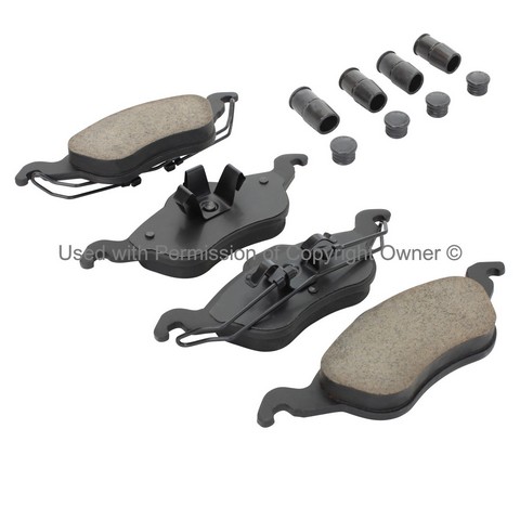 Quality-Built 1003-0816C Disc Brake Pad Set For FORD