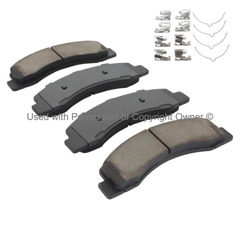Quality-Built 1003-0824C Disc Brake Pad Set For FORD