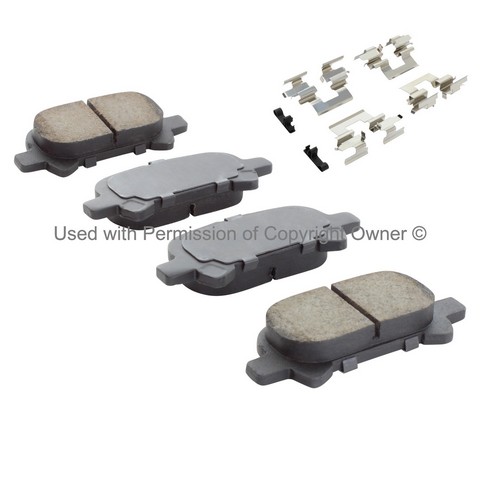 Quality-Built 1003-0828C Disc Brake Pad Set For TOYOTA