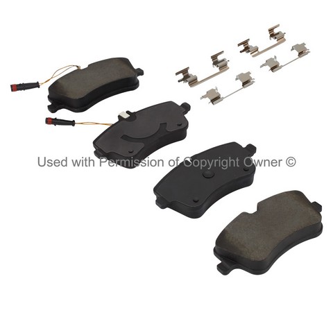 Quality-Built 1003-0872AM Disc Brake Pad Set For MERCEDES-BENZ
