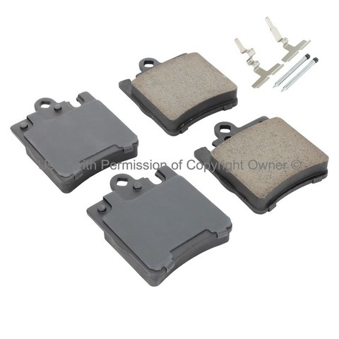 Quality-Built 1003-0876M Disc Brake Pad Set For MERCEDES-BENZ