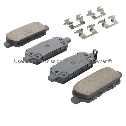 Quality-Built 1003-0905BC Disc Brake Pad Set For INFINITI,NISSAN,SUZUKI