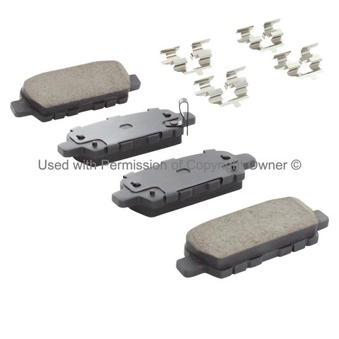 Quality-Built 1003-0905C Disc Brake Pad Set For INFINITI,NISSAN,RENAULT