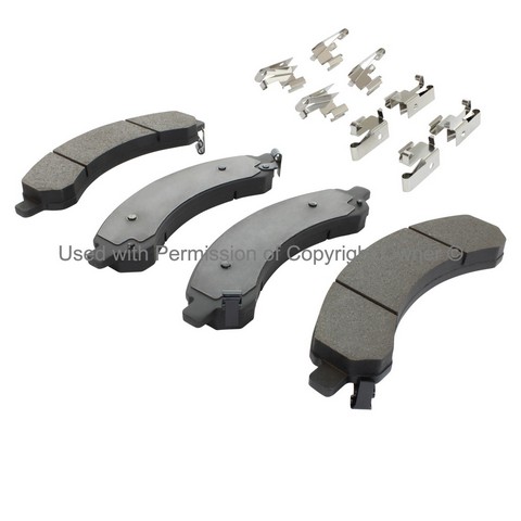 Quality-Built 1003-0989C Disc Brake Pad Set For CHEVROLET,GMC