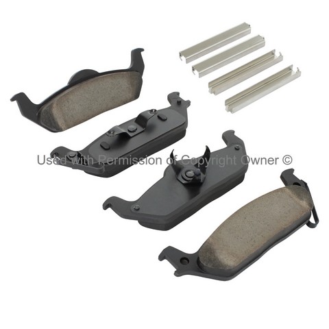 Quality-Built 1003-1012C Disc Brake Pad Set For FORD,LINCOLN