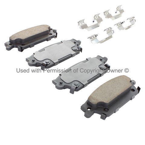 Quality-Built 1003-1020C Disc Brake Pad Set For CADILLAC