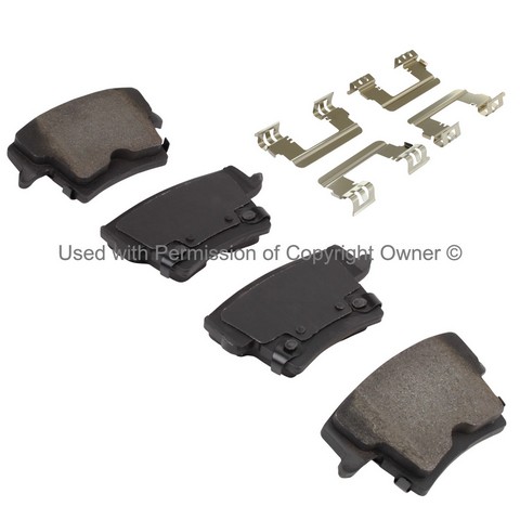 Quality-Built 1003-1057AC Disc Brake Pad Set For CHRYSLER,DODGE