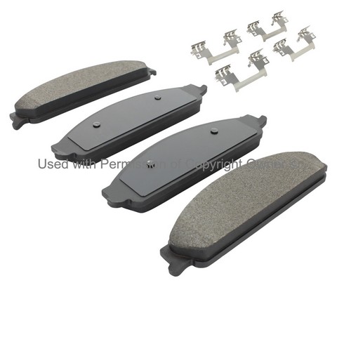 Quality-Built 1003-1070C Disc Brake Pad Set For FORD,MERCURY