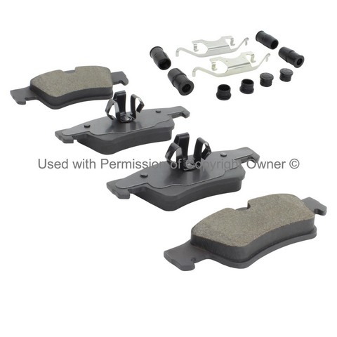 Quality-Built 1003-1122C Disc Brake Pad Set For MERCEDES-BENZ