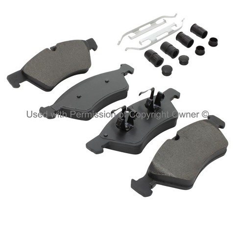 Quality-Built 1003-1123C Disc Brake Pad Set For MERCEDES-BENZ