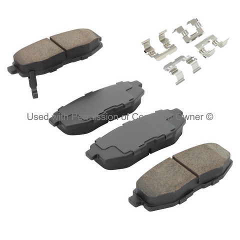 Quality-Built 1003-1124C Disc Brake Pad Set For SCION,SUBARU,TOYOTA