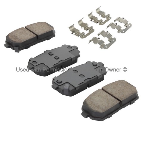 Quality-Built 1003-1296C Disc Brake Pad Set For KIA