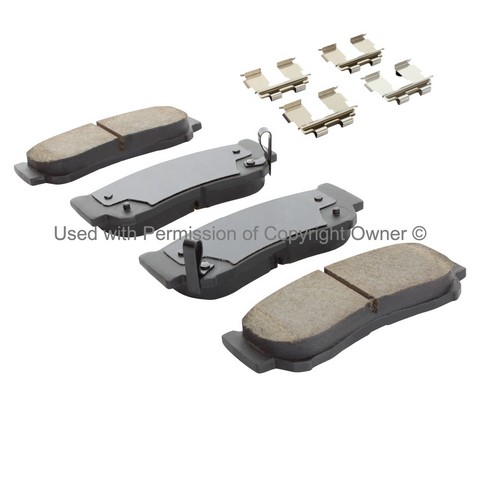 Quality-Built 1003-1297C Disc Brake Pad Set For HYUNDAI