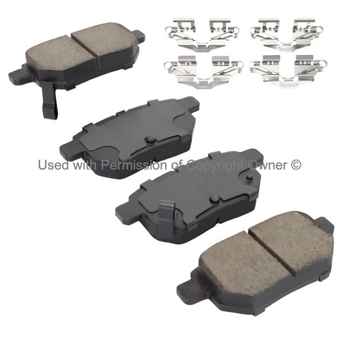 Quality-Built 1003-1354AC Disc Brake Pad Set For PONTIAC,TOYOTA
