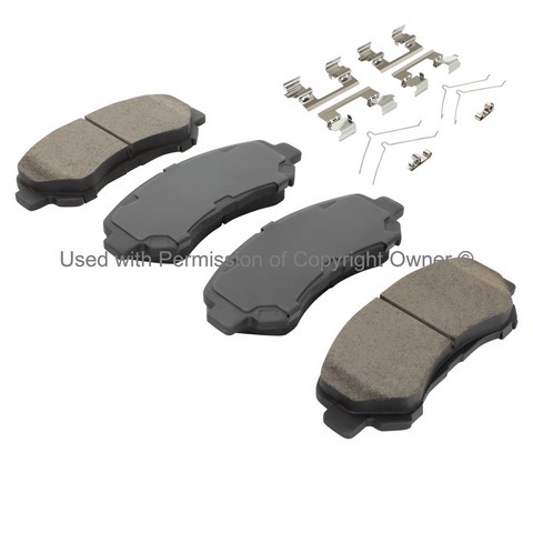 Quality-Built 1003-1374C Disc Brake Pad Set For NISSAN