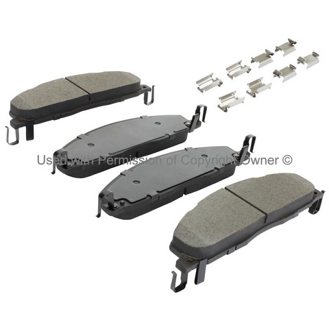 Quality-Built 1003-1400M Disc Brake Pad Set For DODGE,RAM
