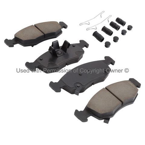 Quality-Built 1003-1568C Disc Brake Pad Set For FIAT