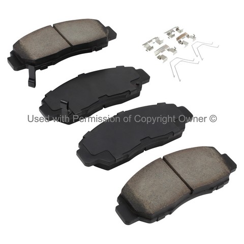 Quality-Built 1003-1608C Disc Brake Pad Set For HONDA