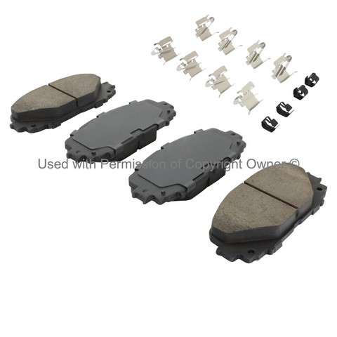 Quality-Built 1003-1628C Disc Brake Pad Set For TOYOTA