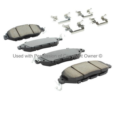 Quality-Built 1003-1649C Disc Brake Pad Set For INFINITI,NISSAN