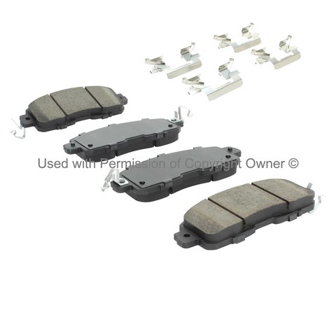 Quality-Built 1003-1650C Disc Brake Pad Set For NISSAN
