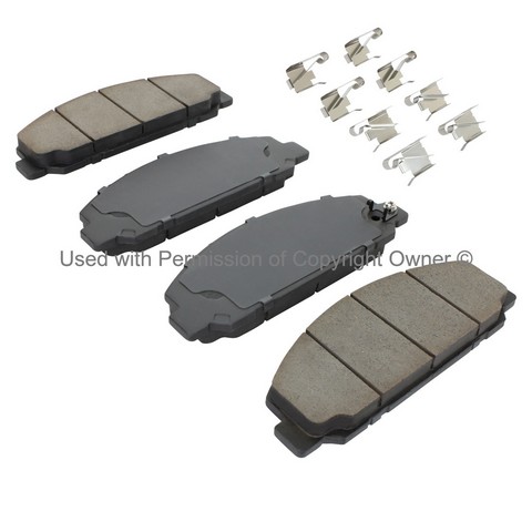 Quality-Built 1003-1683C Disc Brake Pad Set For HINO