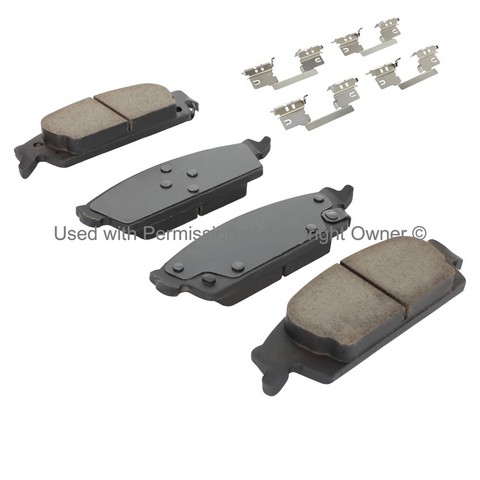 Quality-Built 1003-1707C Disc Brake Pad Set For CADILLAC,CHEVROLET,GMC