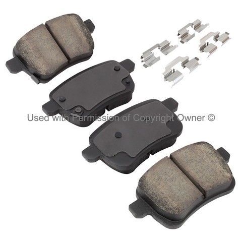 Quality-Built 1003-1722C Disc Brake Pad Set For FIAT