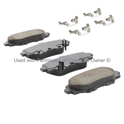 Quality-Built 1003-1729C Disc Brake Pad Set For MAZDA