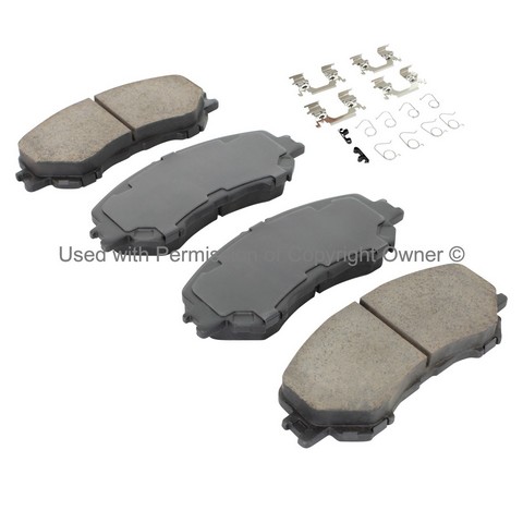 Quality-Built 1003-1737C Disc Brake Pad Set For NISSAN