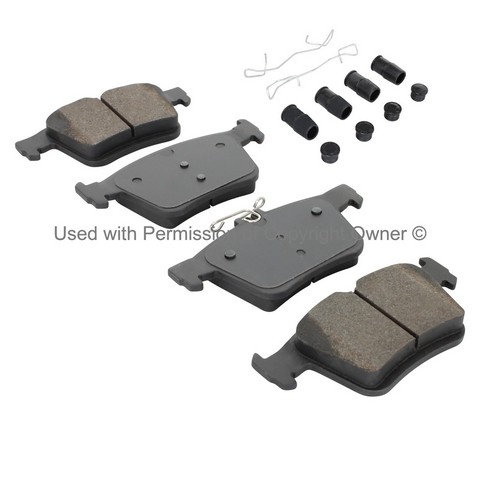 Quality-Built 1003-1761M Disc Brake Pad Set For AUDI,SEAT,VOLKSWAGEN